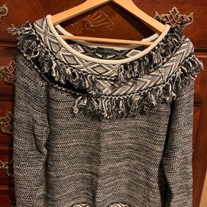 Limited Black/White Sweater Size XXL
